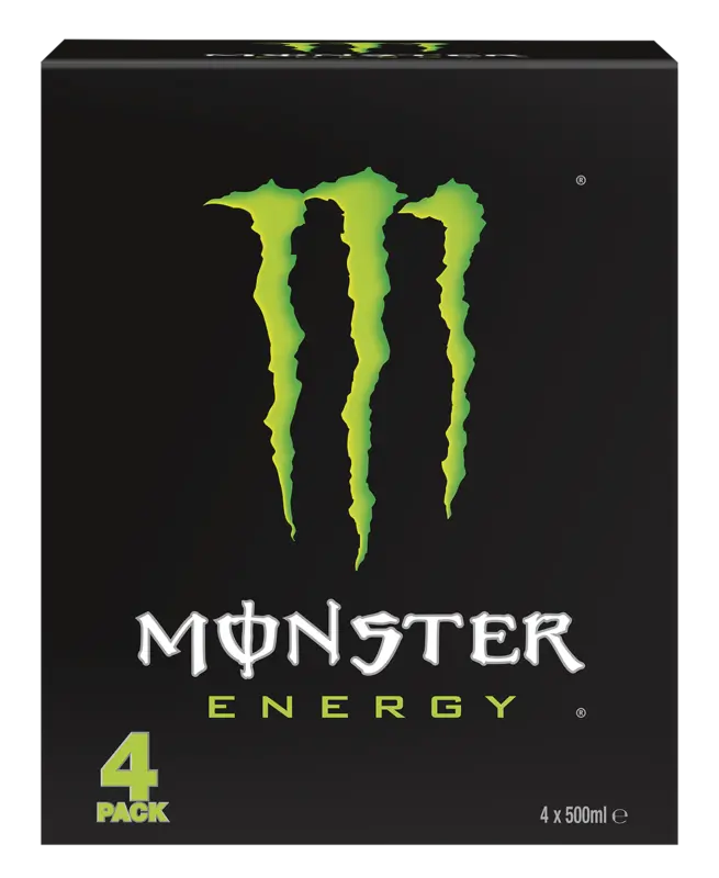 Monster Energy 4-pack bel