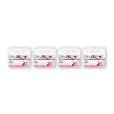 pdp-image-L'Oréal Triple active hyraterende dagcreme 4-pck