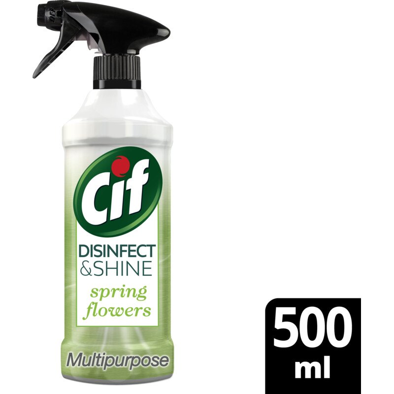 Een afbeelding van Cif Disinfect & shine spring flowers spray