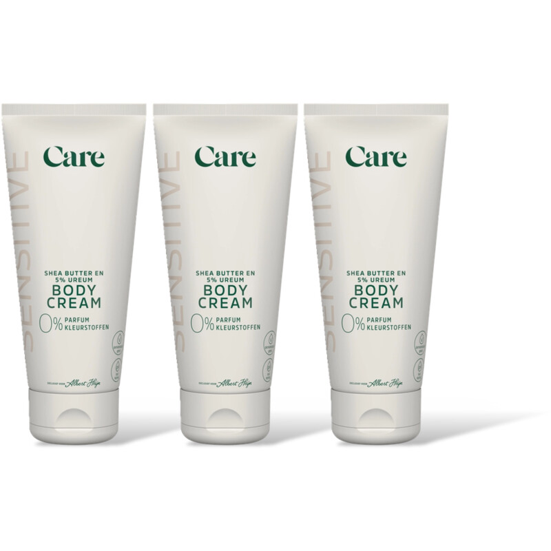 Care Sensitive body cream 3-pack