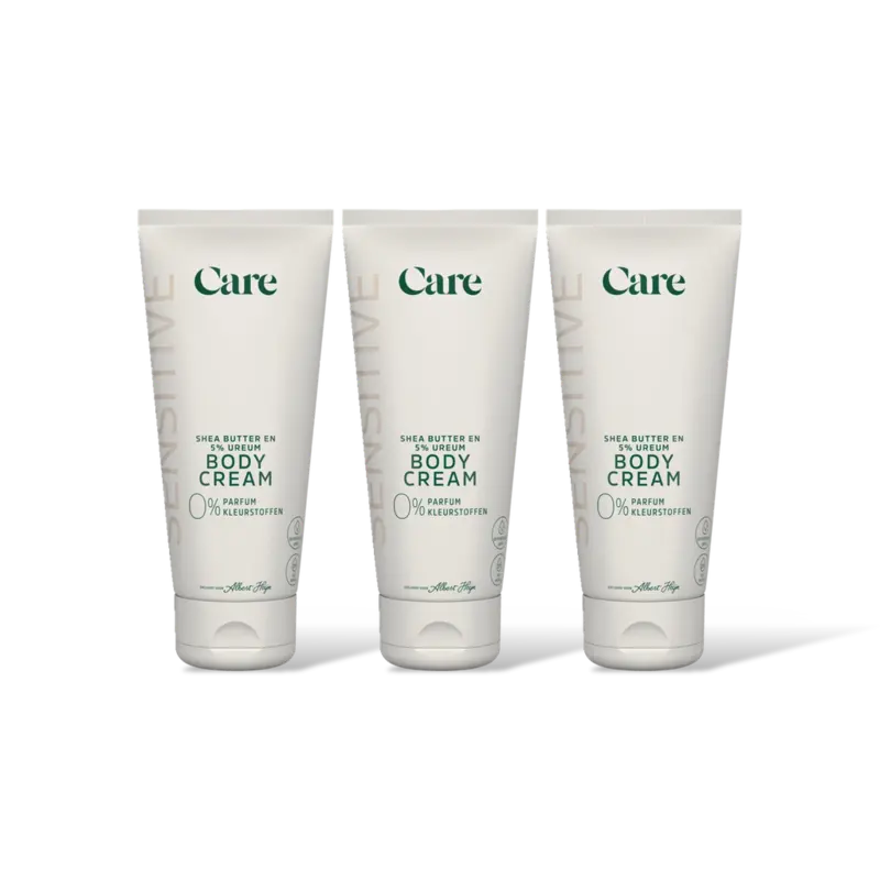 Care Sensitive body cream 3-pack