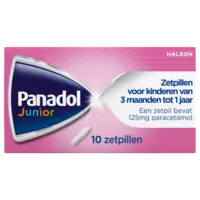 Panadol Junior 125mg zetpillen