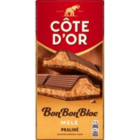 Côte d'Or BonBonBloc chocoladereep praliné melk