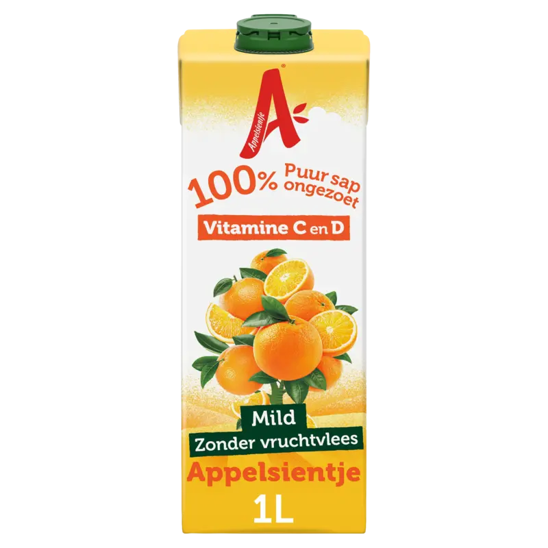 Appelsientje Sinaasappelsap mild