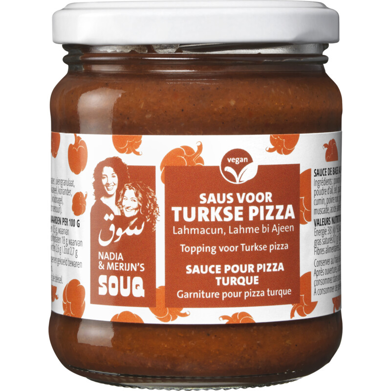 Een afbeelding van Souq Topping voor Turkse pizza lahmacun