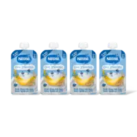 Nestlé Baby cool smoothie banan bosbes 12m+ 4pk