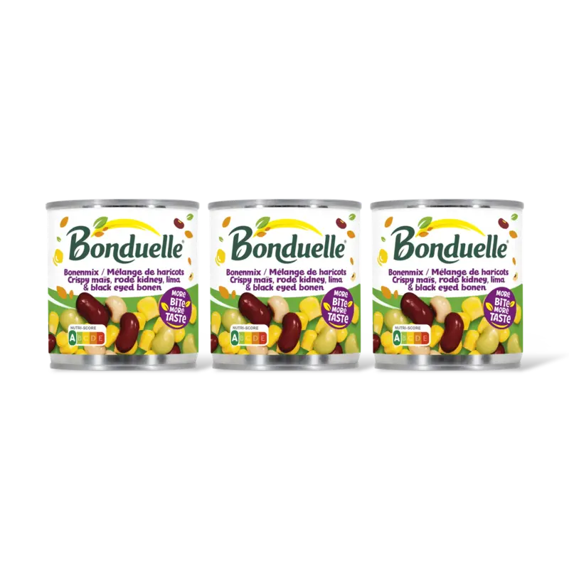 Bonemix met crispy maïs 3-pack