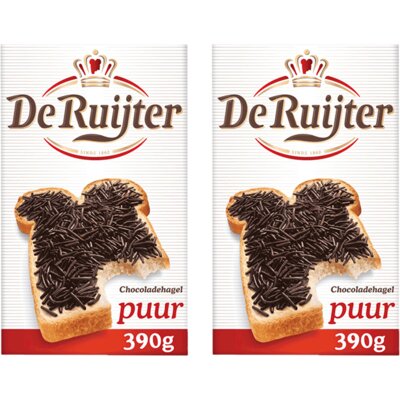 pdp-image-De Ruijter Chocoladehagel puur 2-pack