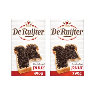 pdp-image-De Ruijter Chocoladehagel puur 2-pack