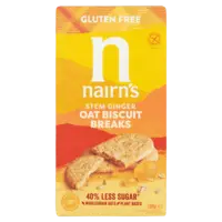 Nairn's Biscuit breaks oats ginger glutenvrij