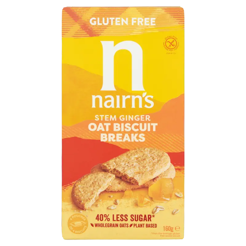 Biscuit breaks oats ginger glutenvrij