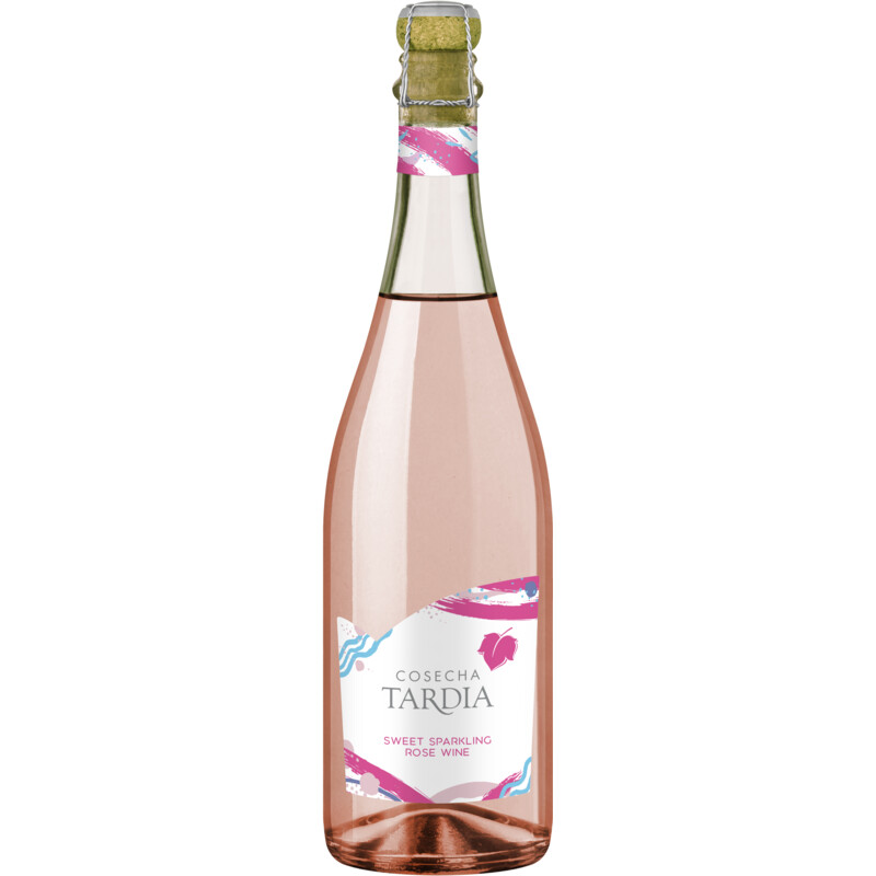 Een afbeelding van Tardia Sweet rosé sparkling wine