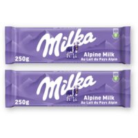Milka Melkchocolade Alpenmelk 2-pack