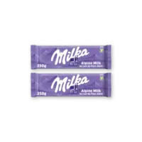 Milka Melkchocolade Alpenmelk 2-pack