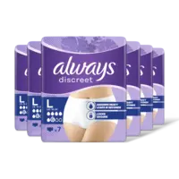 Always Discreet normal broekjes maat L 6-pack