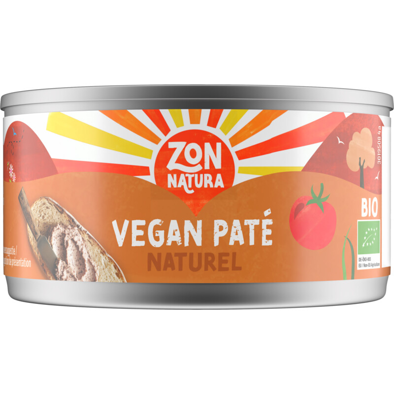 Een afbeelding van Zonnatura Vegetarische pate naturel