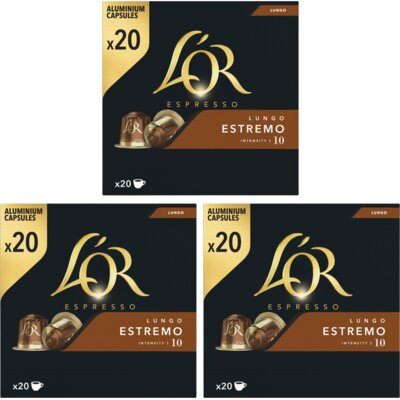 pdp-image-L'OR Lungo Estremo koffiecups 3-pack