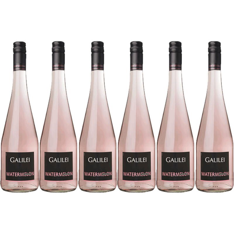 Een afbeelding van Galilei Frizzante watermelon 6 stuks