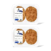 AH Kabeljauwburger gepaneerd 2-pack