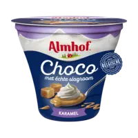 Almhof Choco met echte slagroom karamel