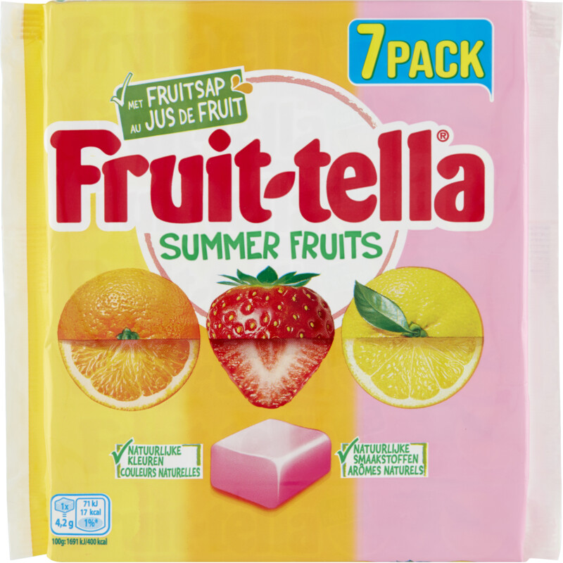 Een afbeelding van Fruittella Fruits