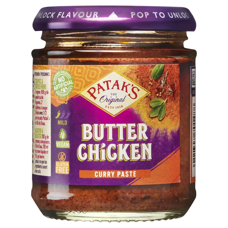 Butter chicken kruidenpasta