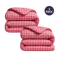 HappyBed 2 wasbare dekbedden 200x220 cm burgundy