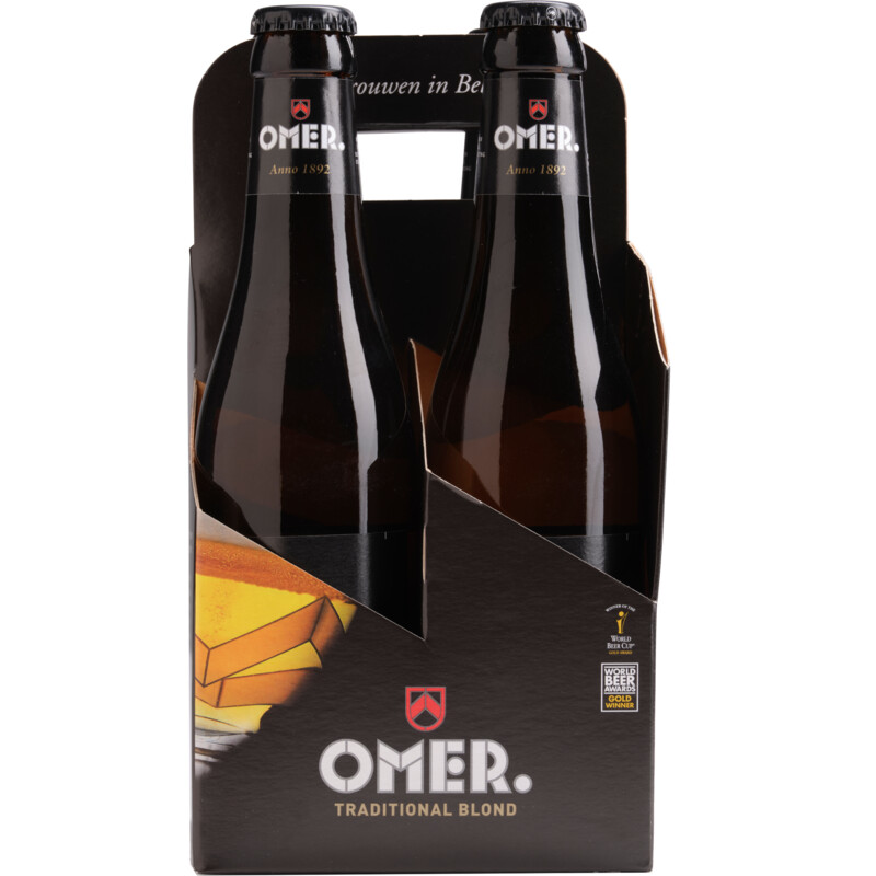 Een afbeelding van Omer. Traditional blond 4-pack