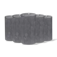 AH Rustiek 7x13cm antraciet 5-pack