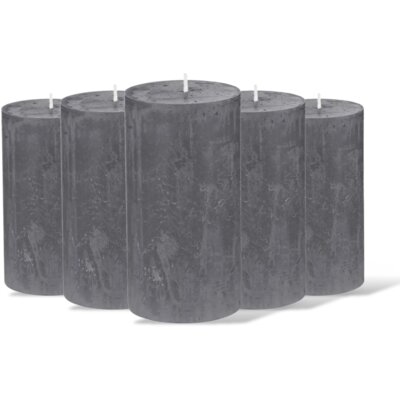 AH Rustiek 7x13cm antraciet 5-pack