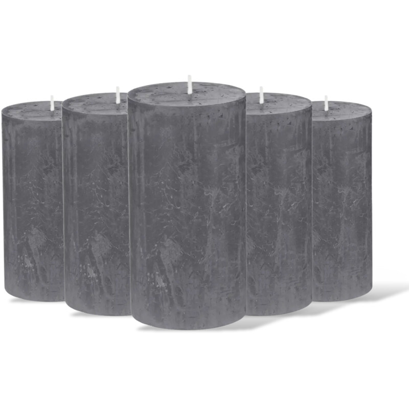AH Rustiek 7x13cm antraciet 5-pack