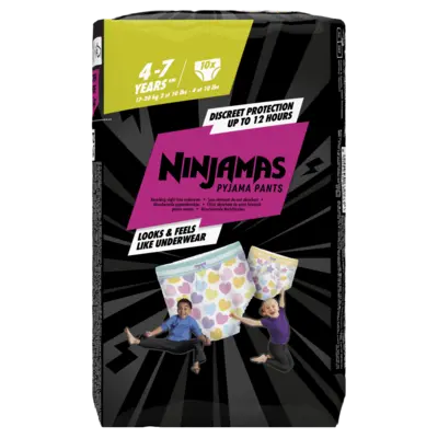 pdp-image-Ninjamas Absorberende pyjamabroekjes meisje 4-7