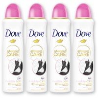 Dove Invisible care deodorant spray 4-pack