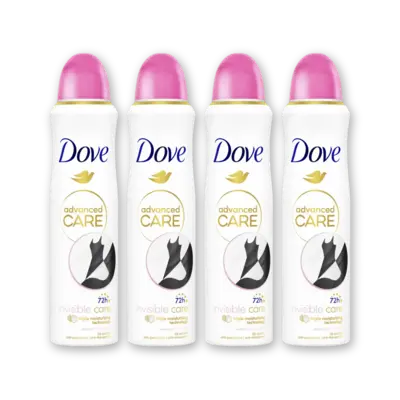 pdp-image-Dove Invisible care deodorant spray 4-pack