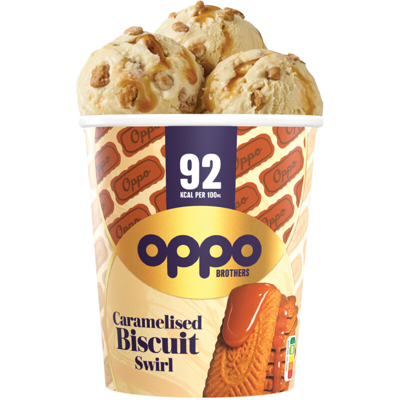 Een afbeelding van Oppo Brothers Caramelised biscuit swirl