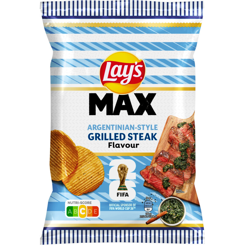 Lay's Max argentinian-style steak