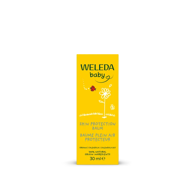 Baby weer en windbalsem calendula