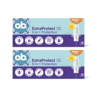 o.b. Extra Protect Super 2-pack