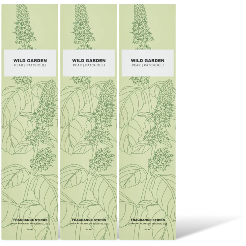 AH Geurstokjes wild garden 3-pack