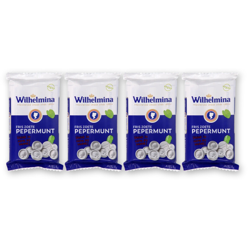 Wilhelmina Pepermunt 4-pack