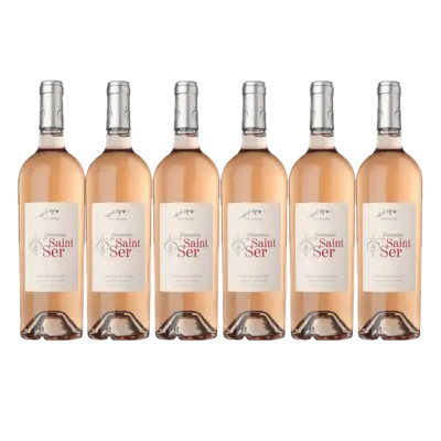 pdp-image-Domaine de Saint Ser Rosé biodynamic wine 6 flessen