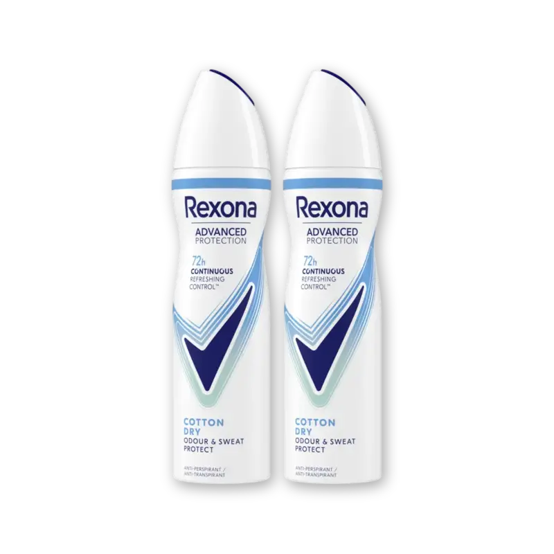 Rexona Ultra dry cotton anti-transpirant 2-pack