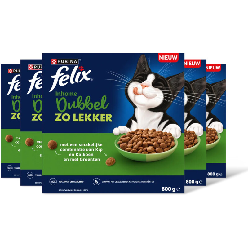 Felix Dubbel zo lekker inhome kip kalkoen 5pk