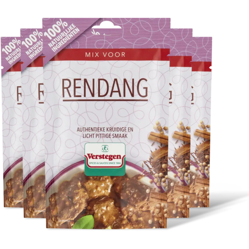 Verstegen Kruidenmix voor rendang 5-pack