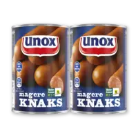 Unox Magere knaks 2-pack