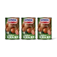 Unox Runder knaks 3-pack