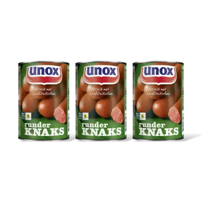 pdp-image-Unox Runder knaks 3-pack