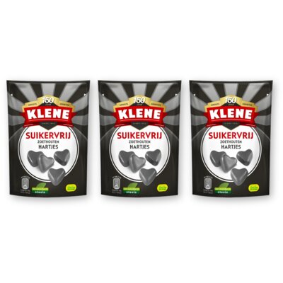 pdp-image-Klene Suikervrij zoethouten hartjes 3-pack