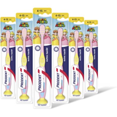 pdp-image-Prodent Tandenborstel super mario jr 6-12 6-pack