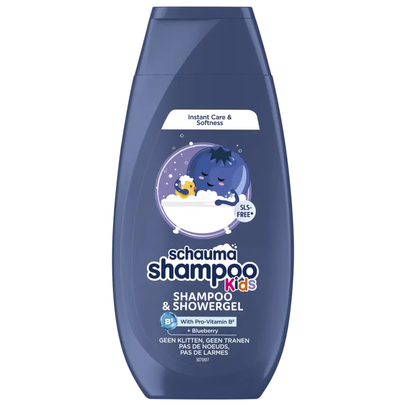Schauma Kids shampoo & showergel blueberry
